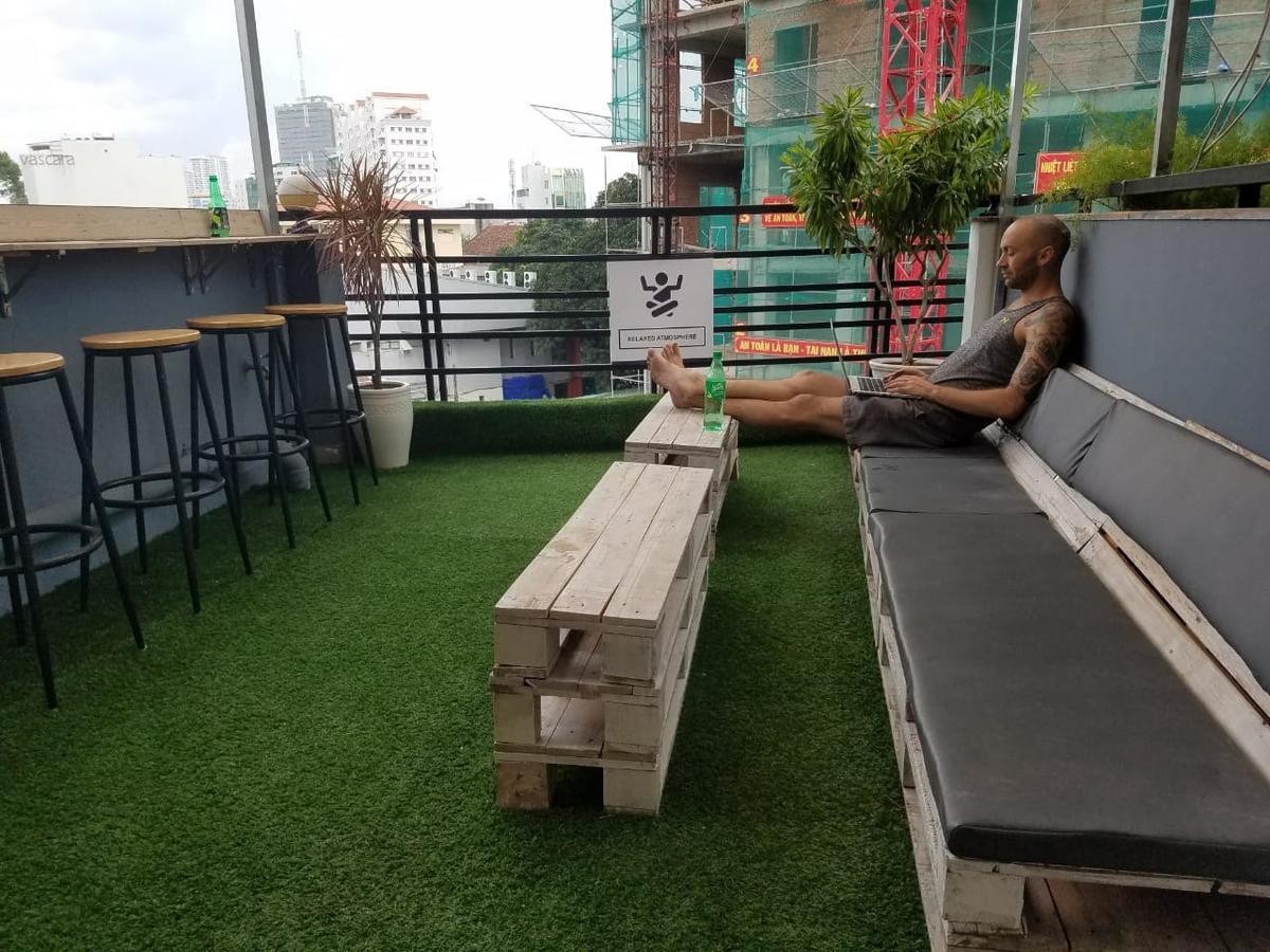 Saigon Hub Hostel Ho Chi Minh-staden Exteriör bild